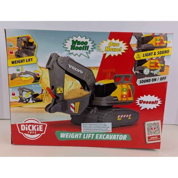 Dickie Toys Volvo Power Excavator NEW - Picture 5 of 8